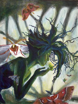 Moth Lady - SOLD
